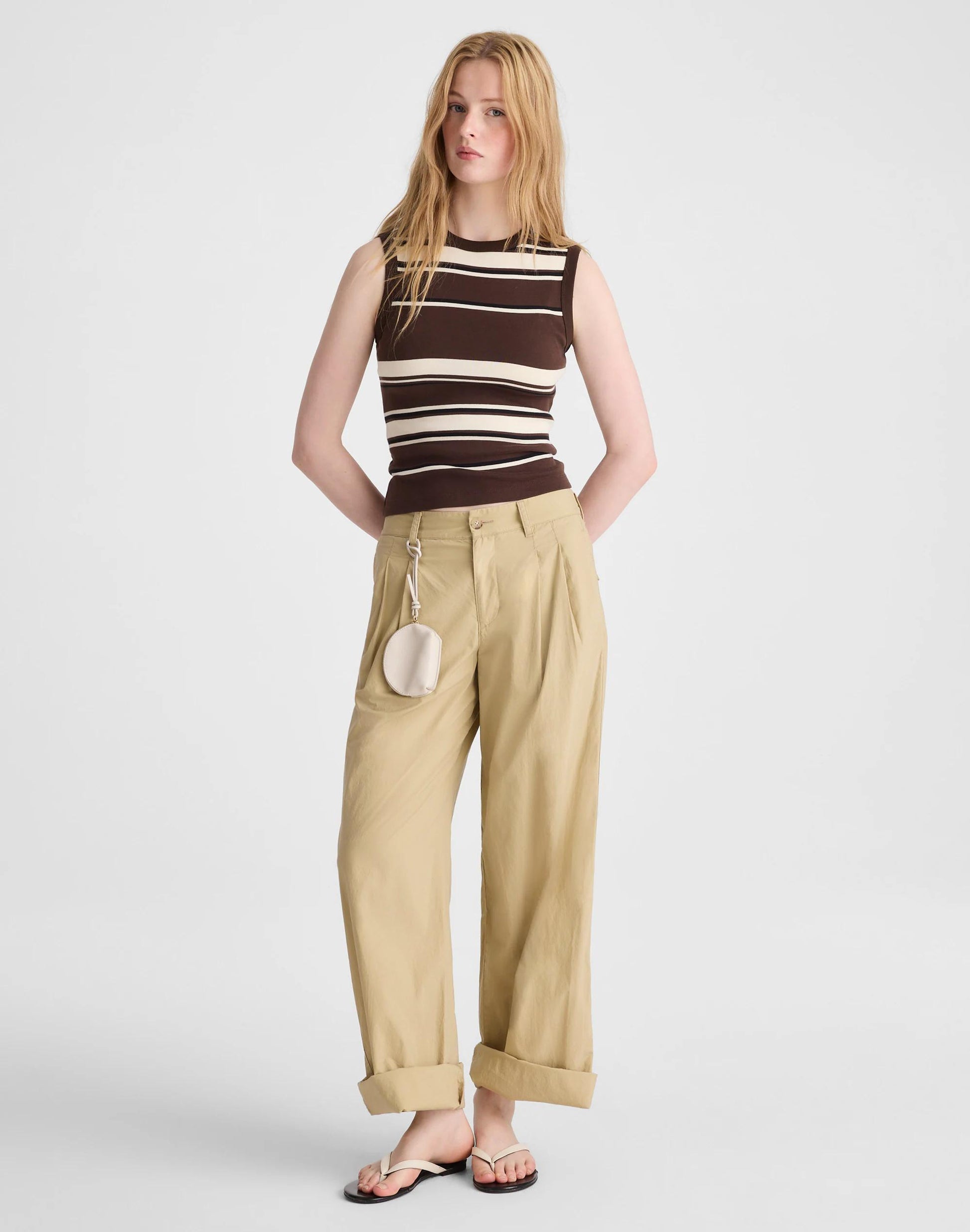 Madewell The '90s Shell Tank in Compact Cotton