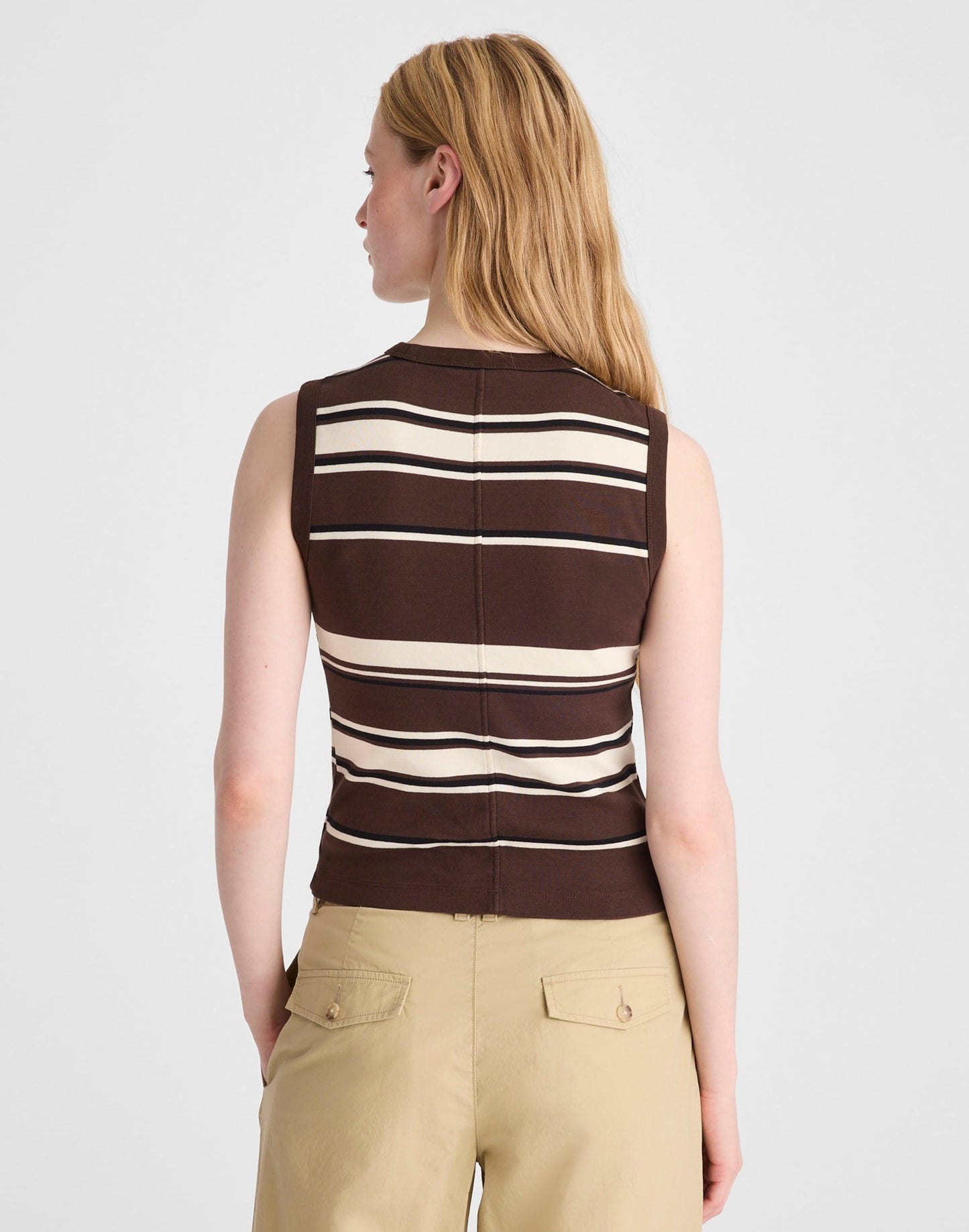 Madewell The '90s Shell Tank in Compact Cotton