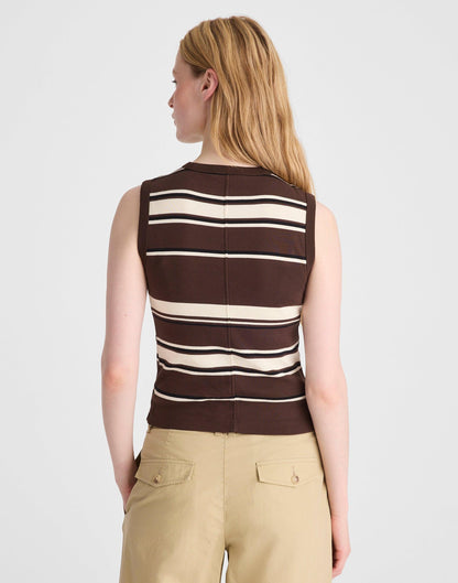Madewell The '90s Shell Tank in Compact Cotton