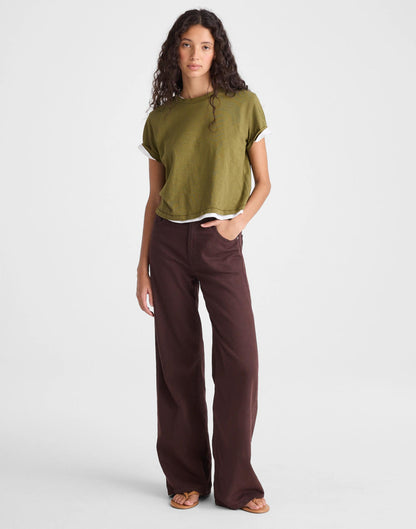 Madewell The Ultimate Wide-Leg Jean in Airy Denim