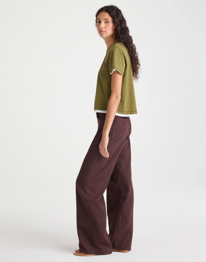 Madewell The Ultimate Wide-Leg Jean in Airy Denim
