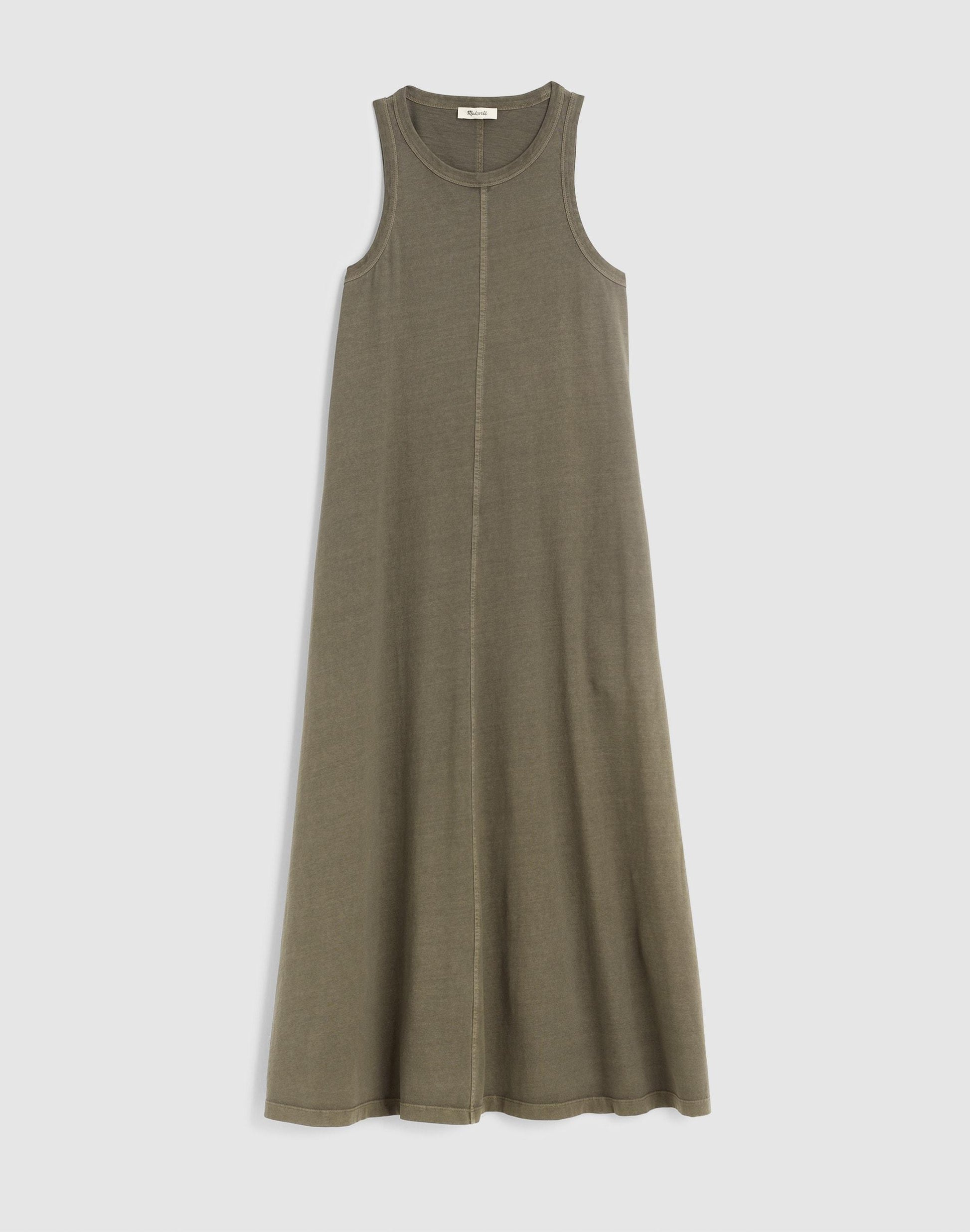 Madewell Seamed Tank Maxi Dress in Allday Jersey