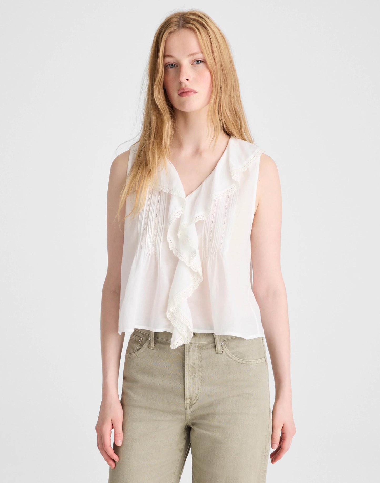 Madewell The Blaire Sleeveless Top