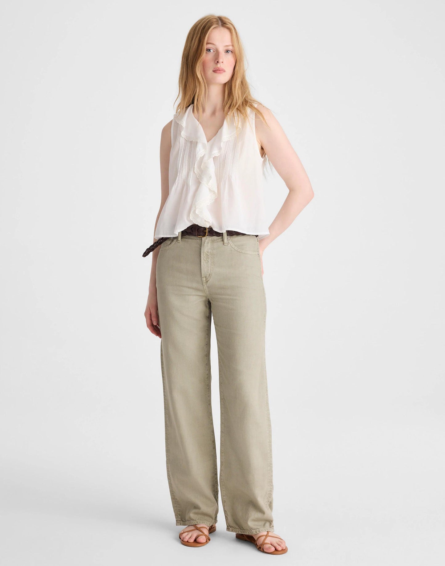 Madewell The Blaire Sleeveless Top