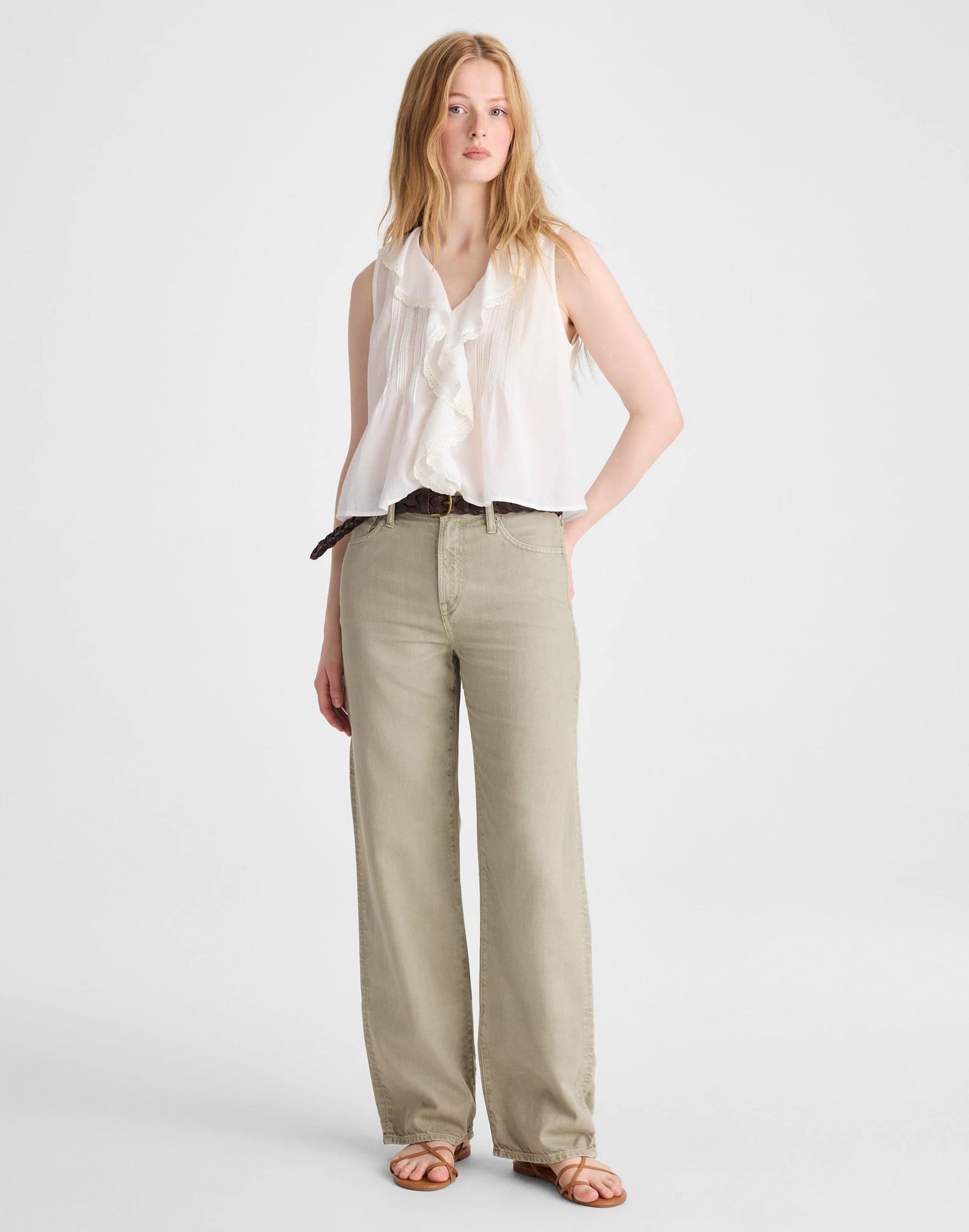 Madewell The Blaire Sleeveless Top