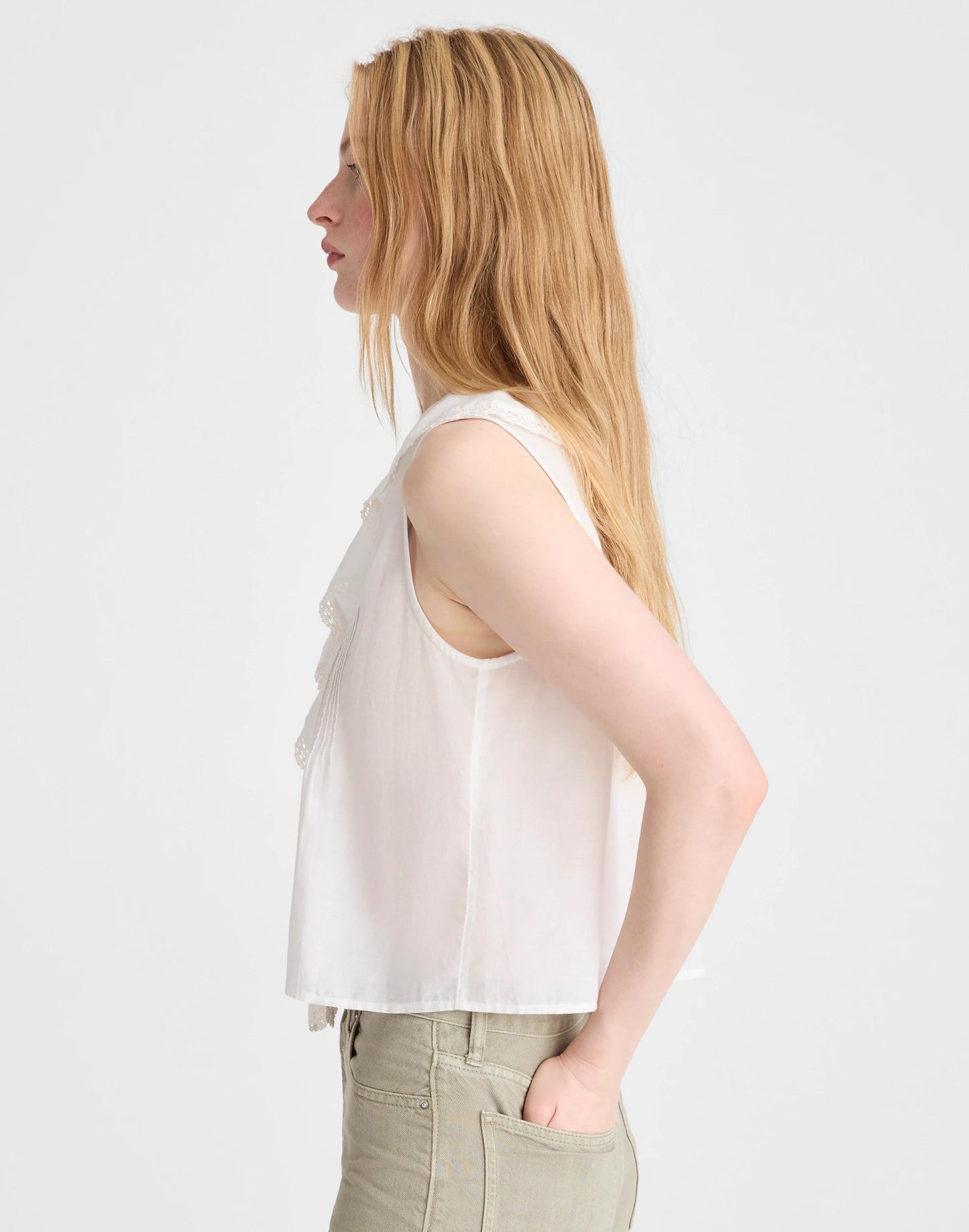 Madewell The Blaire Sleeveless Top
