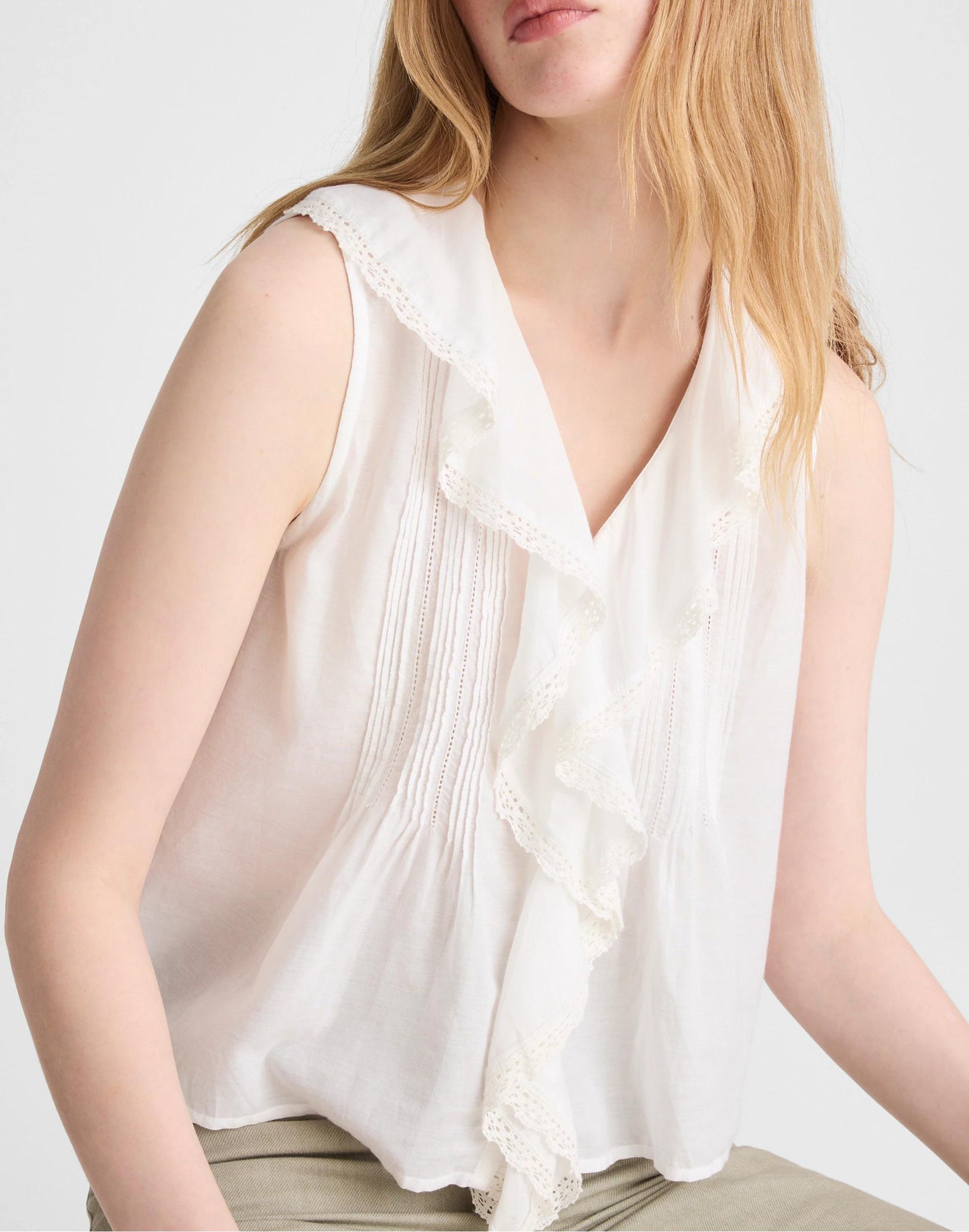 Madewell The Blaire Sleeveless Top