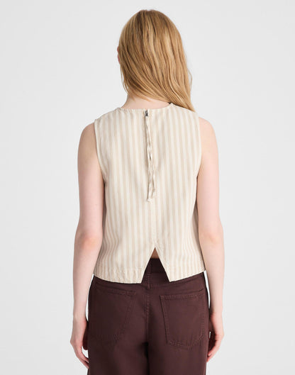 Madewell Denim Boxy Shell Top