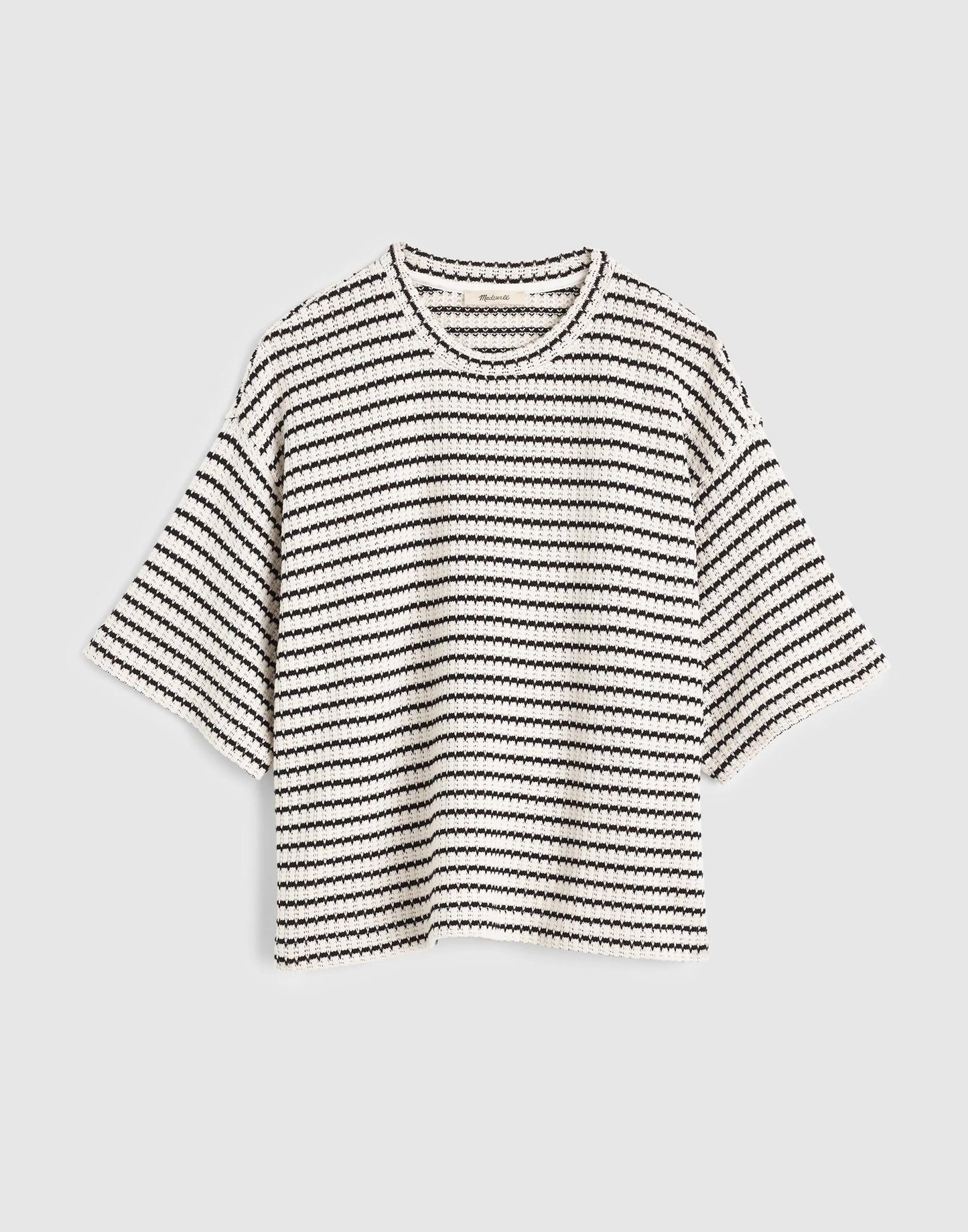 Madewell The Boxy Crop Tee in Allday Jersey