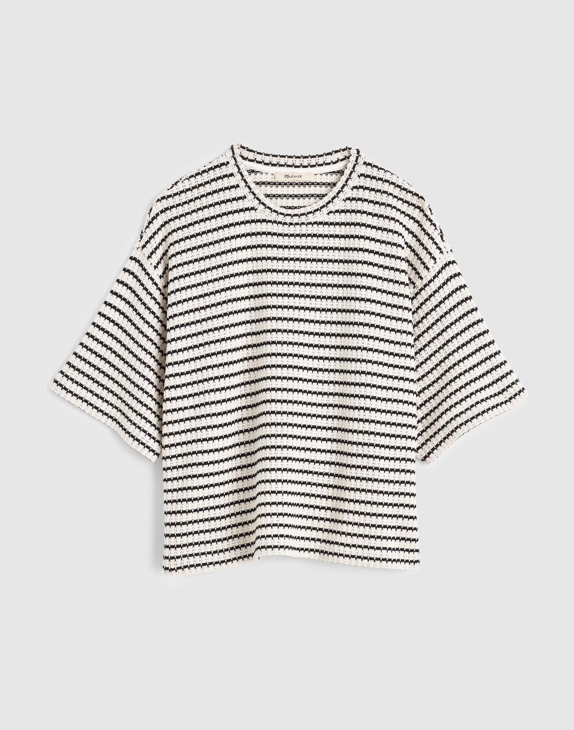 Madewell The Boxy Crop Tee in Allday Jersey