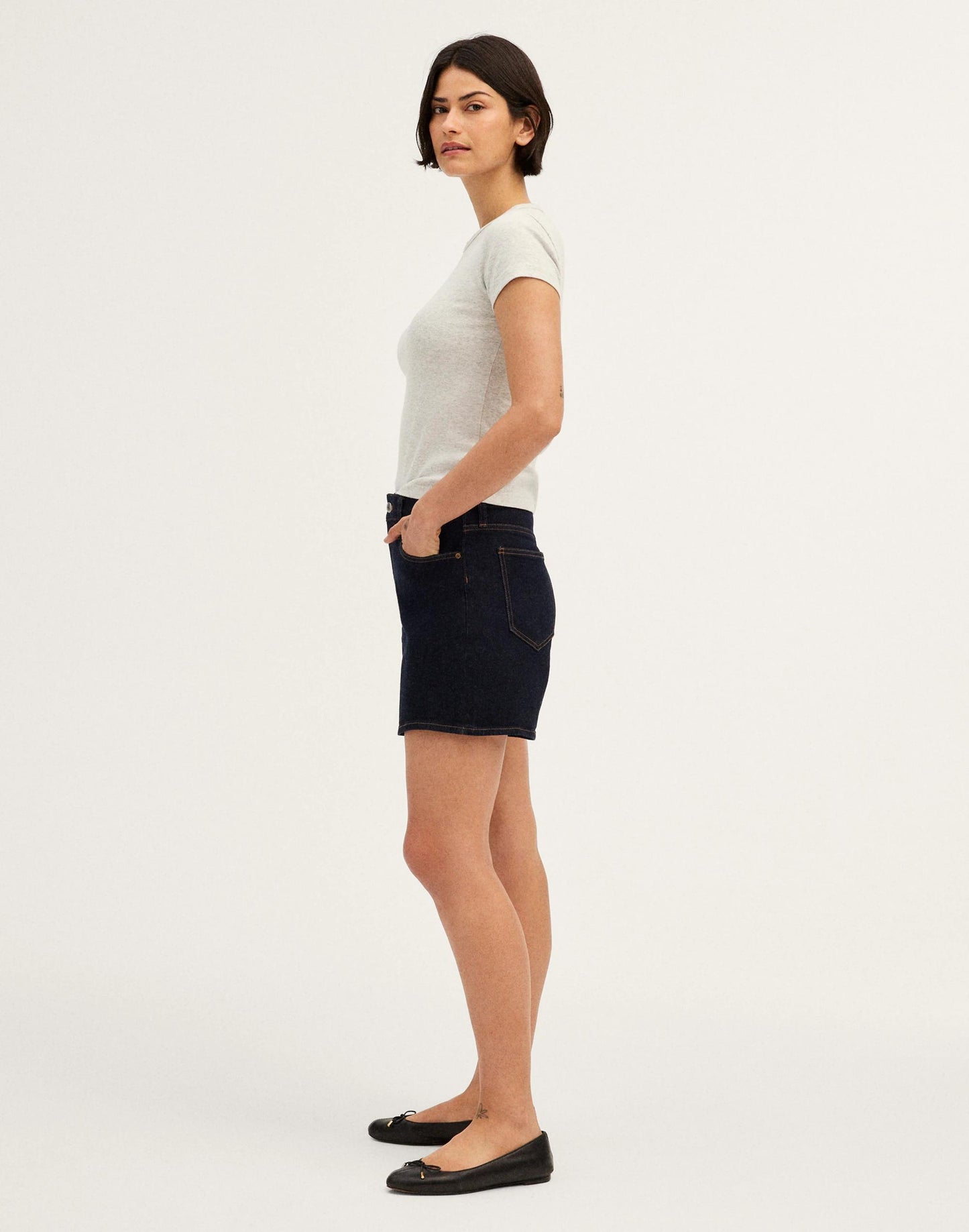 Madewell The Curvy Perfect Vintage Mid-Length Short