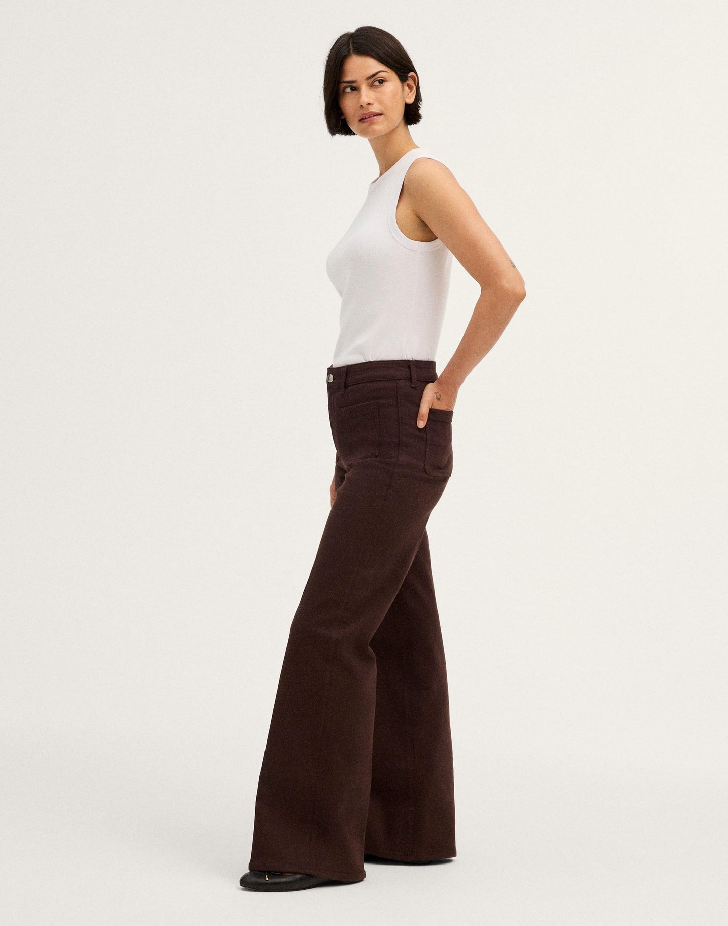 Madewell The Curvy Emmy Wide-Leg Pant