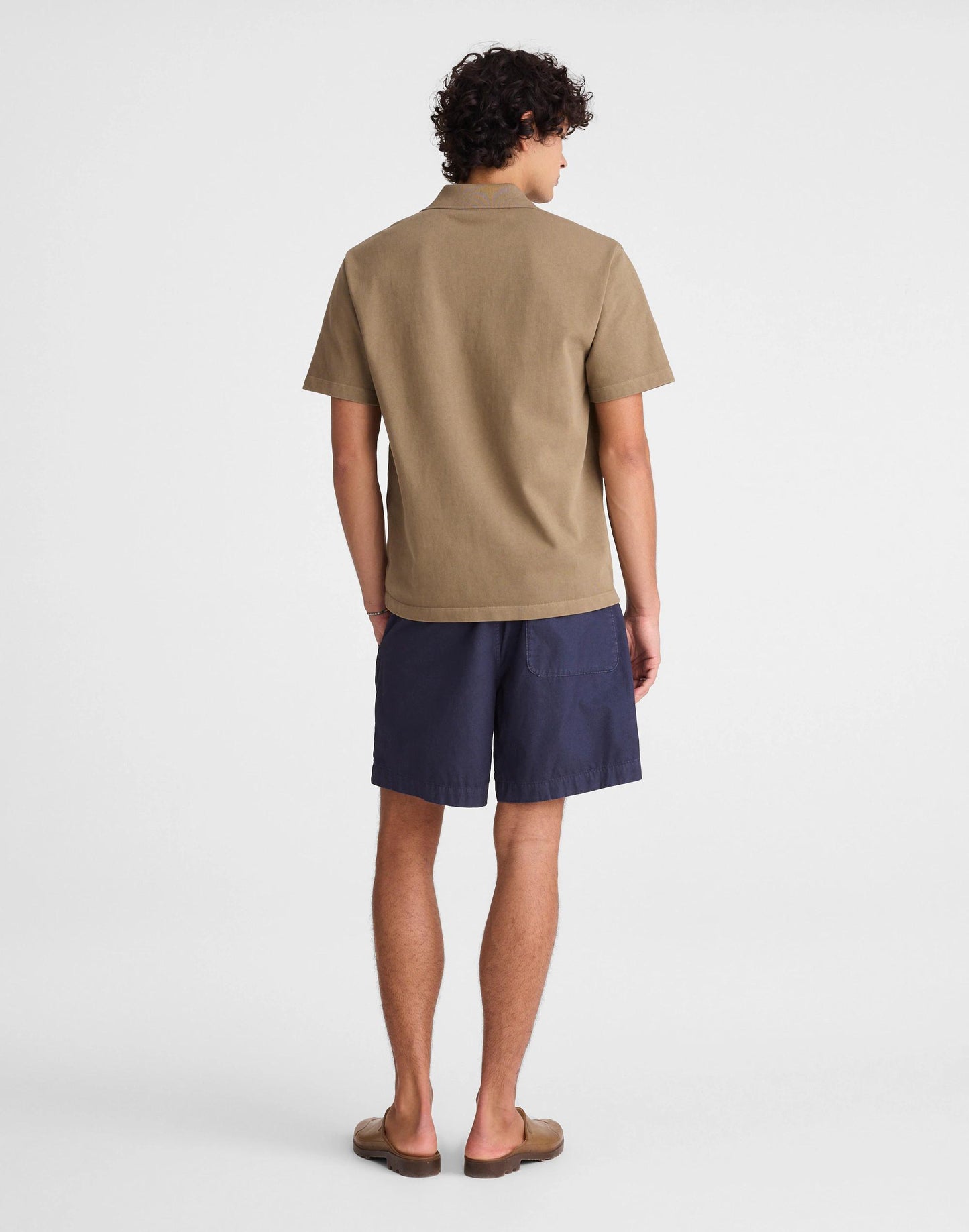 Madewell Pull-On Short in Poplin