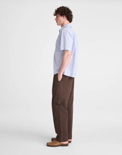 Madewell Pleated Chino Pants in Uniform Twill