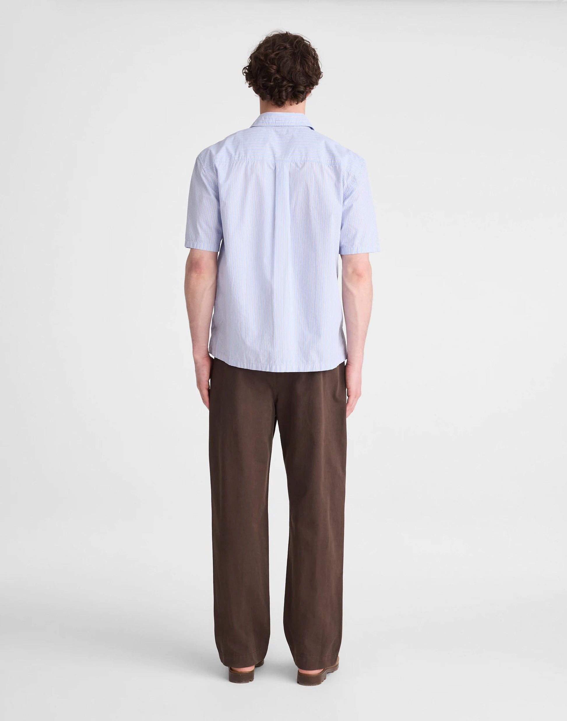 Madewell Pleated Chino Pants in Uniform Twill