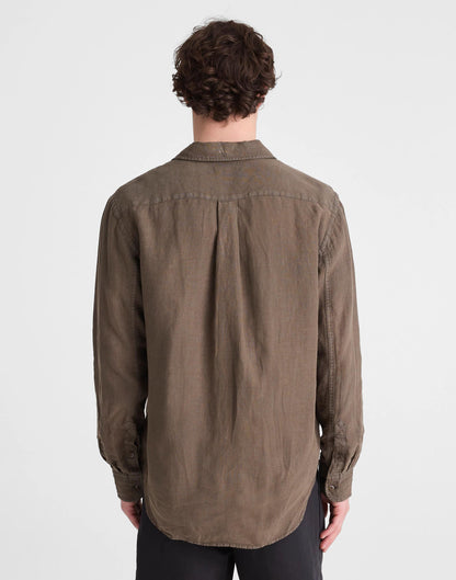 Madewell Button-Up Shirt in Linen
