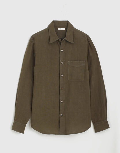 Madewell Button-Up Shirt in Linen