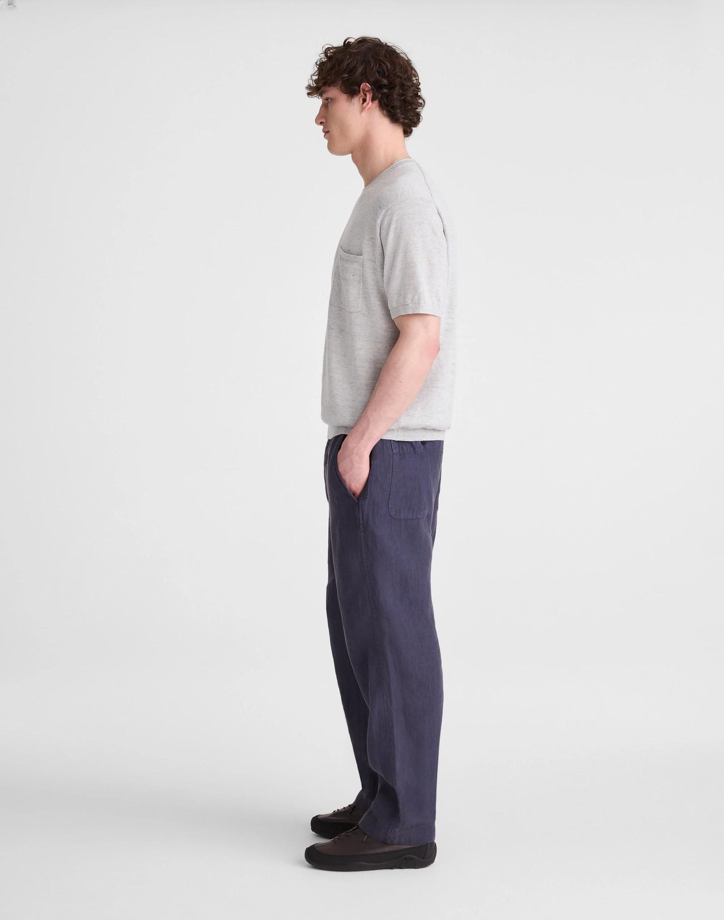 Madewell Pull-On Pant in Linen