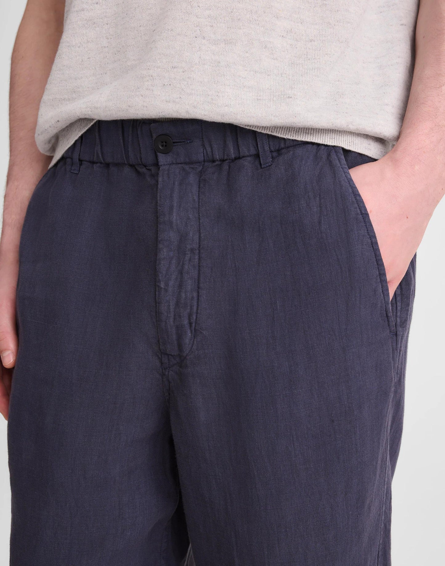 Madewell Pull-On Pant in Linen