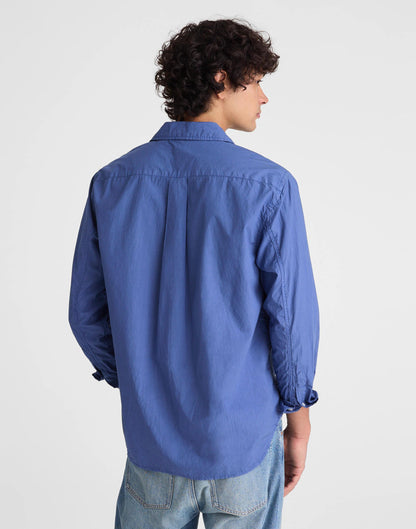 Madewell Button-Up Shirt in Crisp Poplin