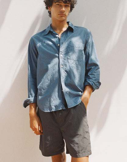 Madewell Button-Up Shirt in Crisp Poplin