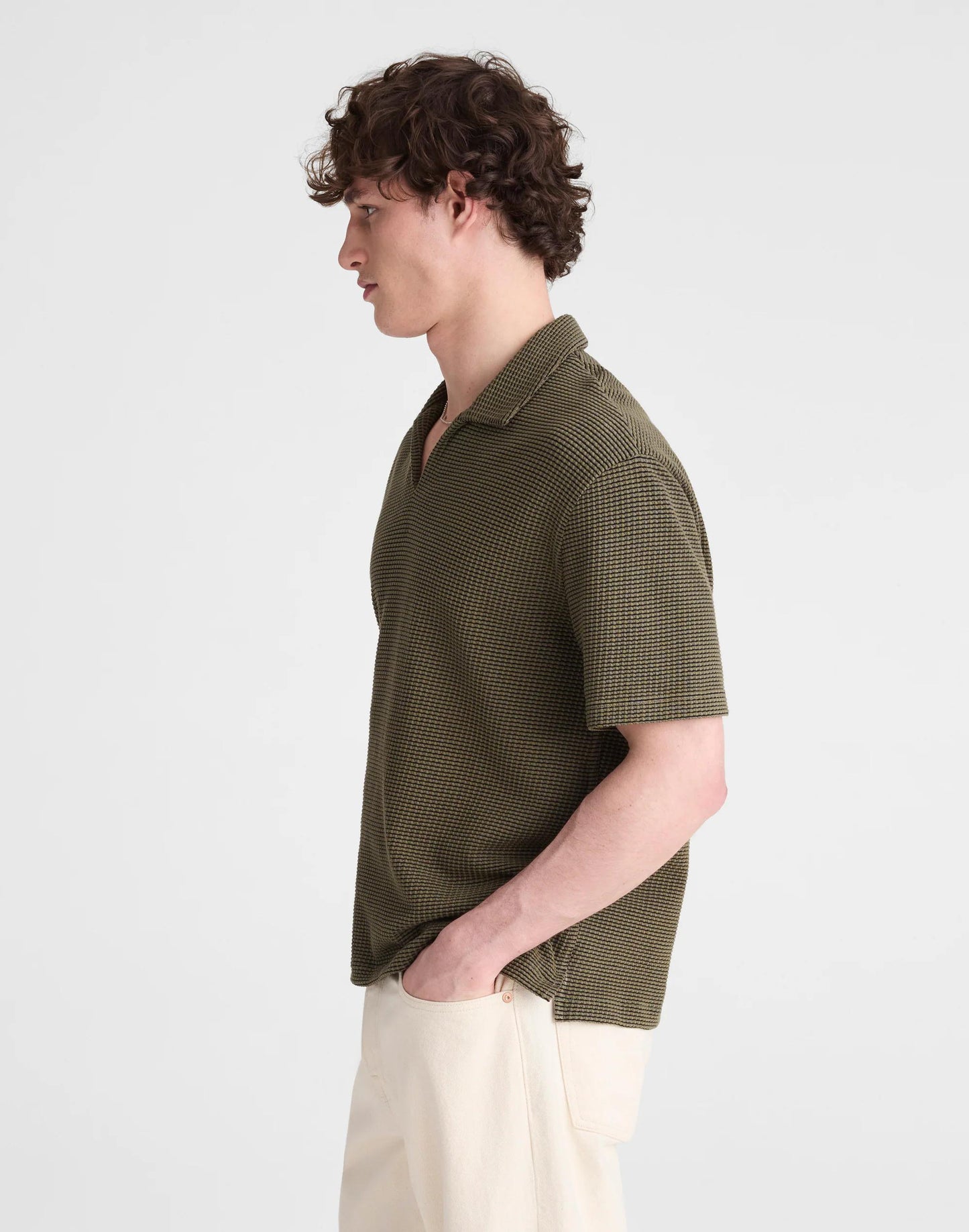 Madewell Skipper Polo in Jacquard