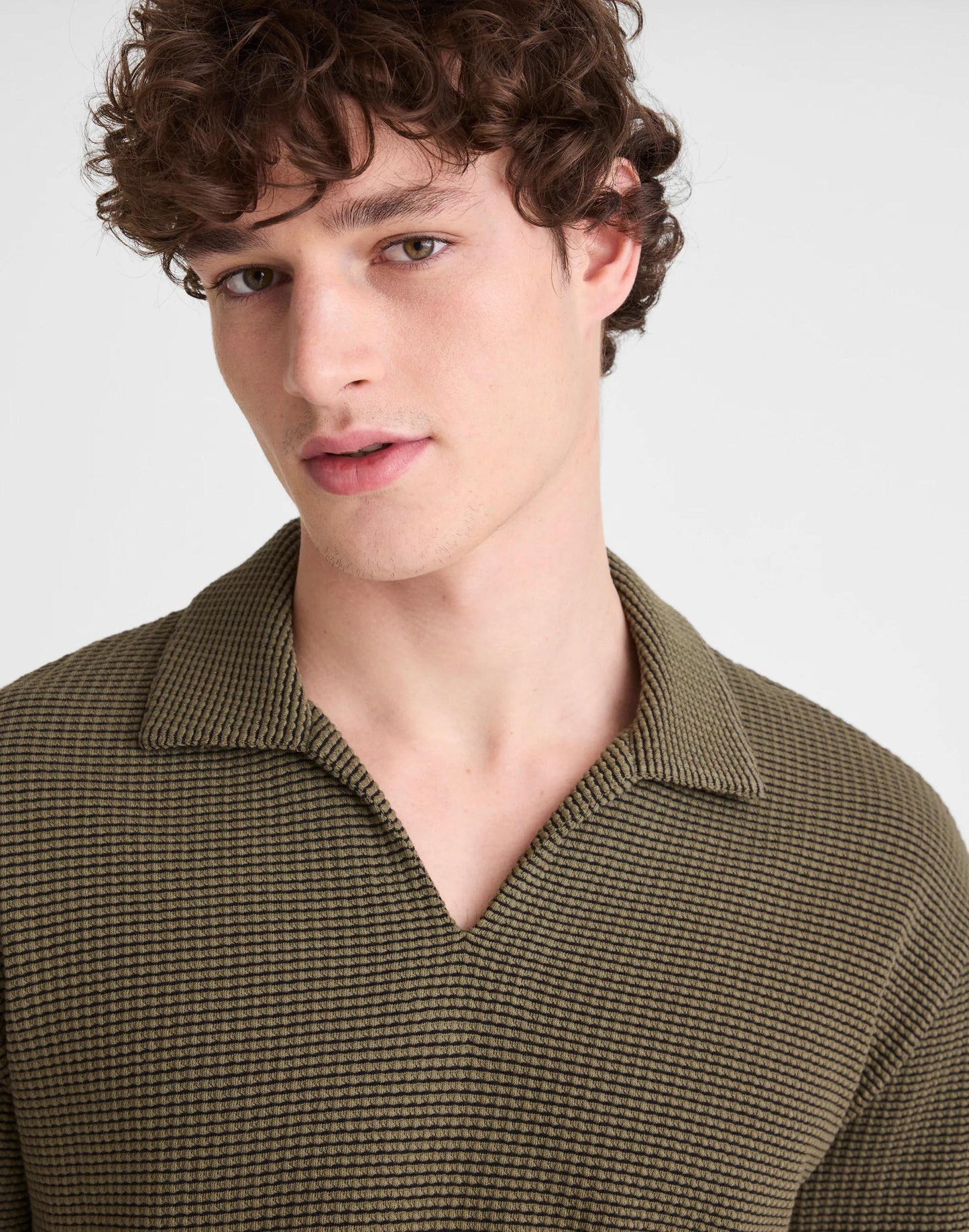 Madewell Skipper Polo in Jacquard