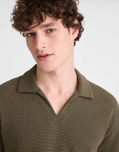 Madewell Skipper Polo in Jacquard