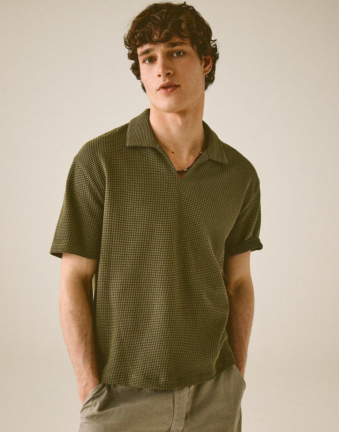 Madewell Skipper Polo in Jacquard