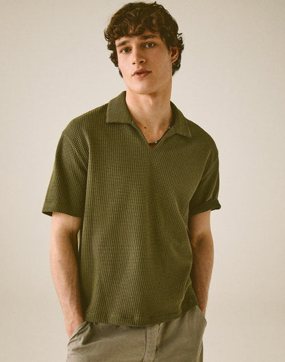 Madewell Skipper Polo in Jacquard