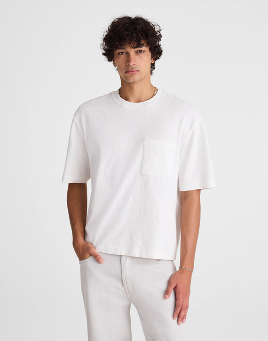 Madewell Boxy Pocket Tee in Weekend Slub