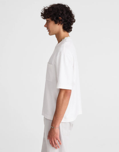 Madewell Boxy Pocket Tee in Weekend Slub
