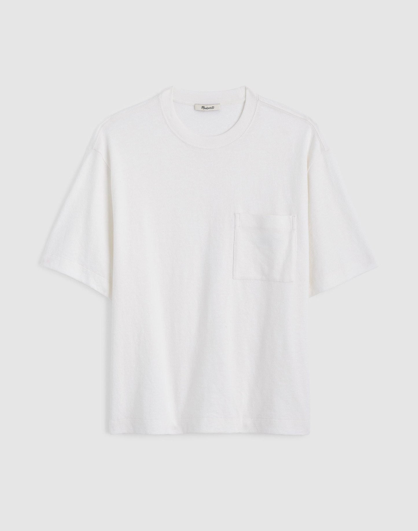 Madewell Boxy Pocket Tee in Weekend Slub