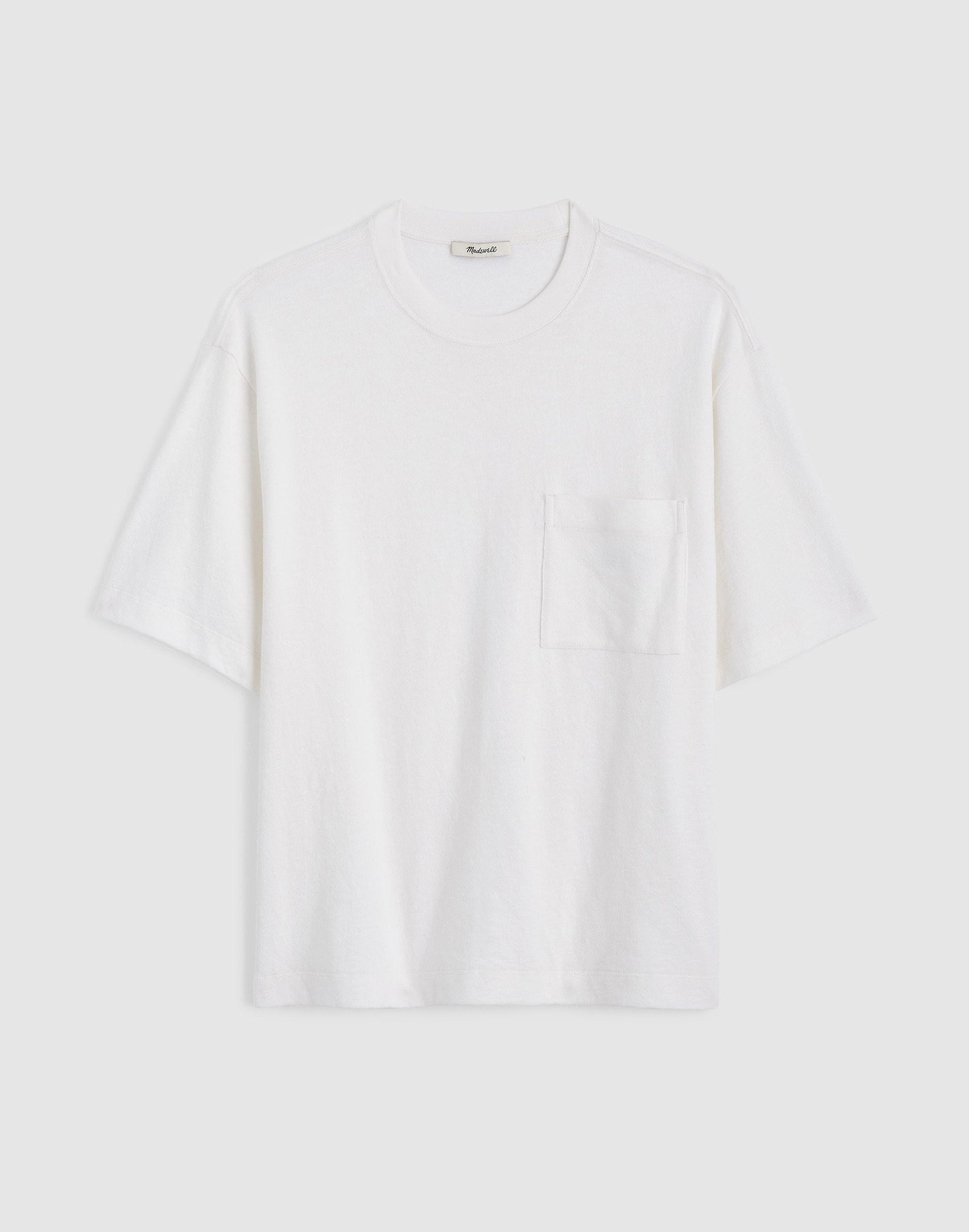 Madewell Boxy Pocket Tee in Weekend Slub