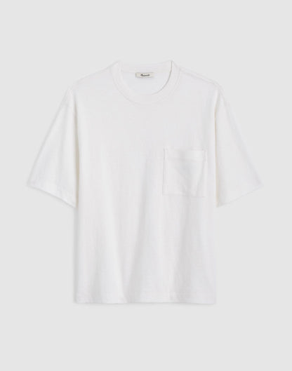 Madewell Boxy Pocket Tee in Weekend Slub
