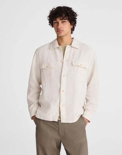 Madewell The Station Shirt in Linen