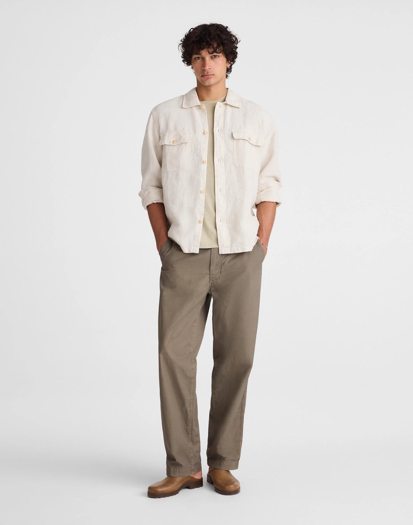 Madewell The Station Shirt in Linen