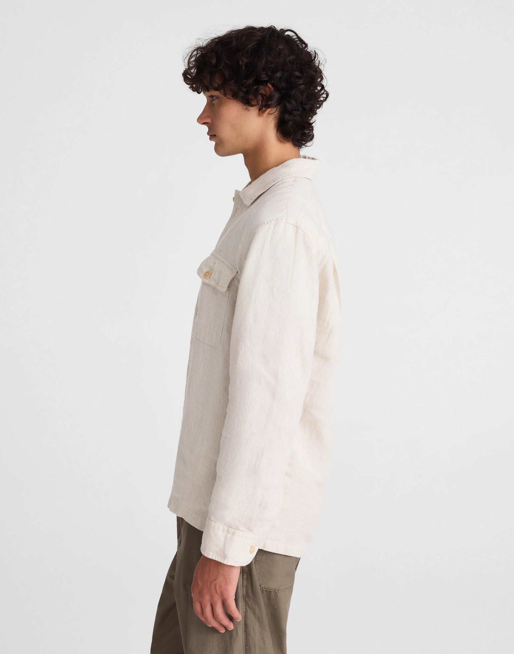 Madewell The Station Shirt in Linen