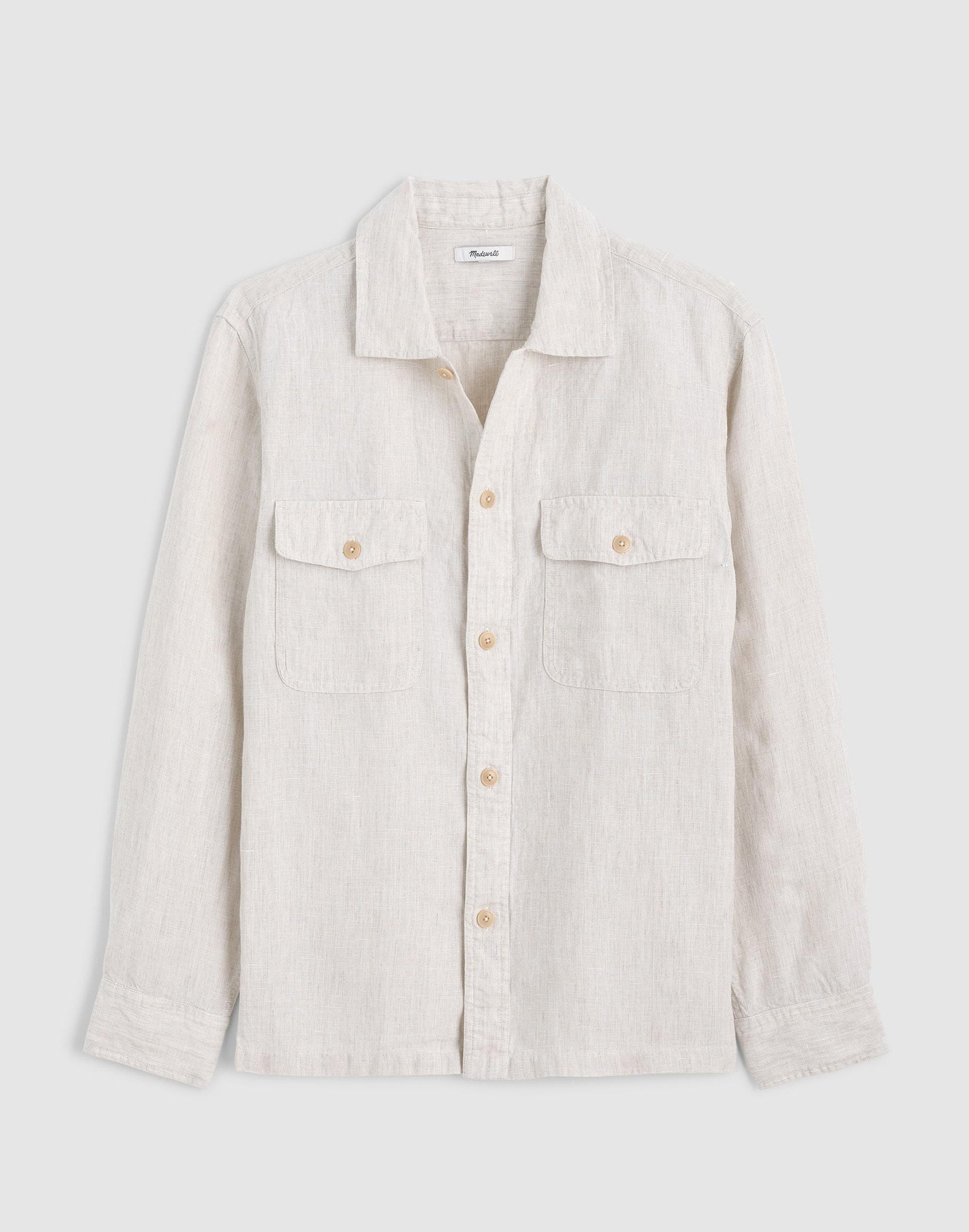 Madewell The Station Shirt in Linen