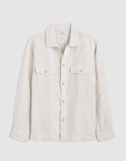 Madewell The Station Shirt in Linen