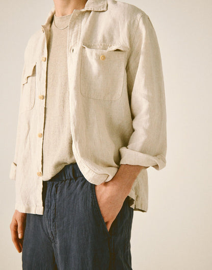 Madewell The Station Shirt in Linen