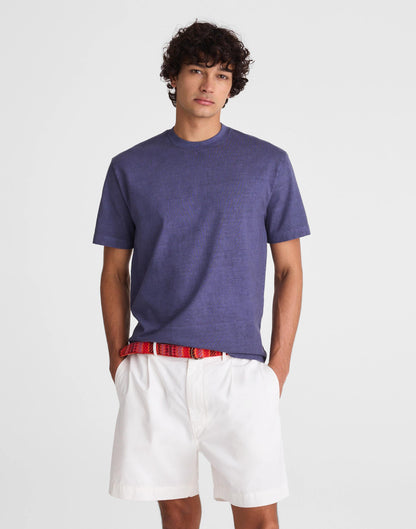 Madewell Pleated Chino Shorts in Uniform Twill