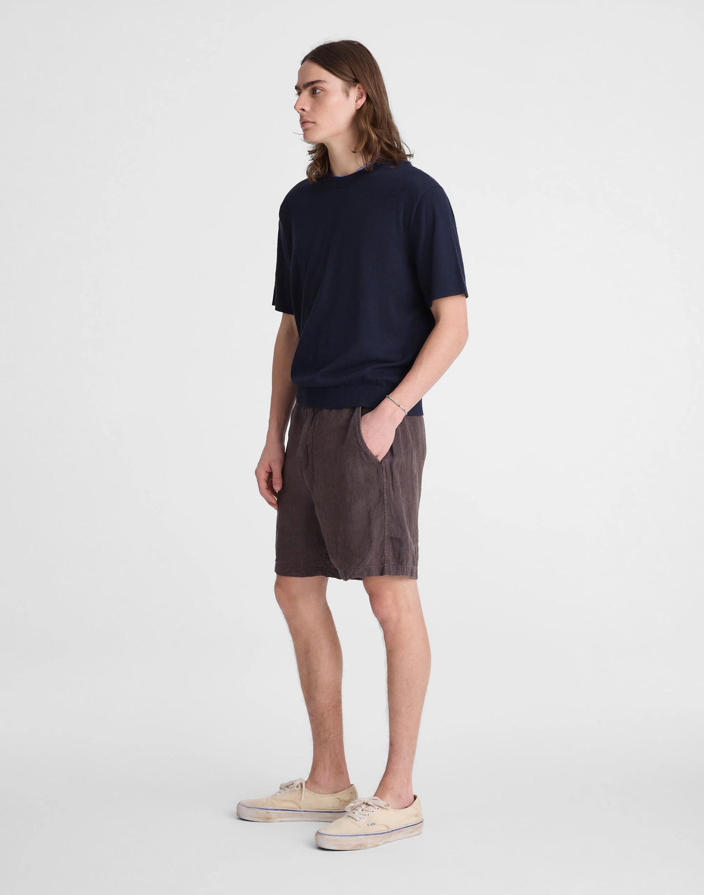 Madewell Pull-On Shorts in Linen