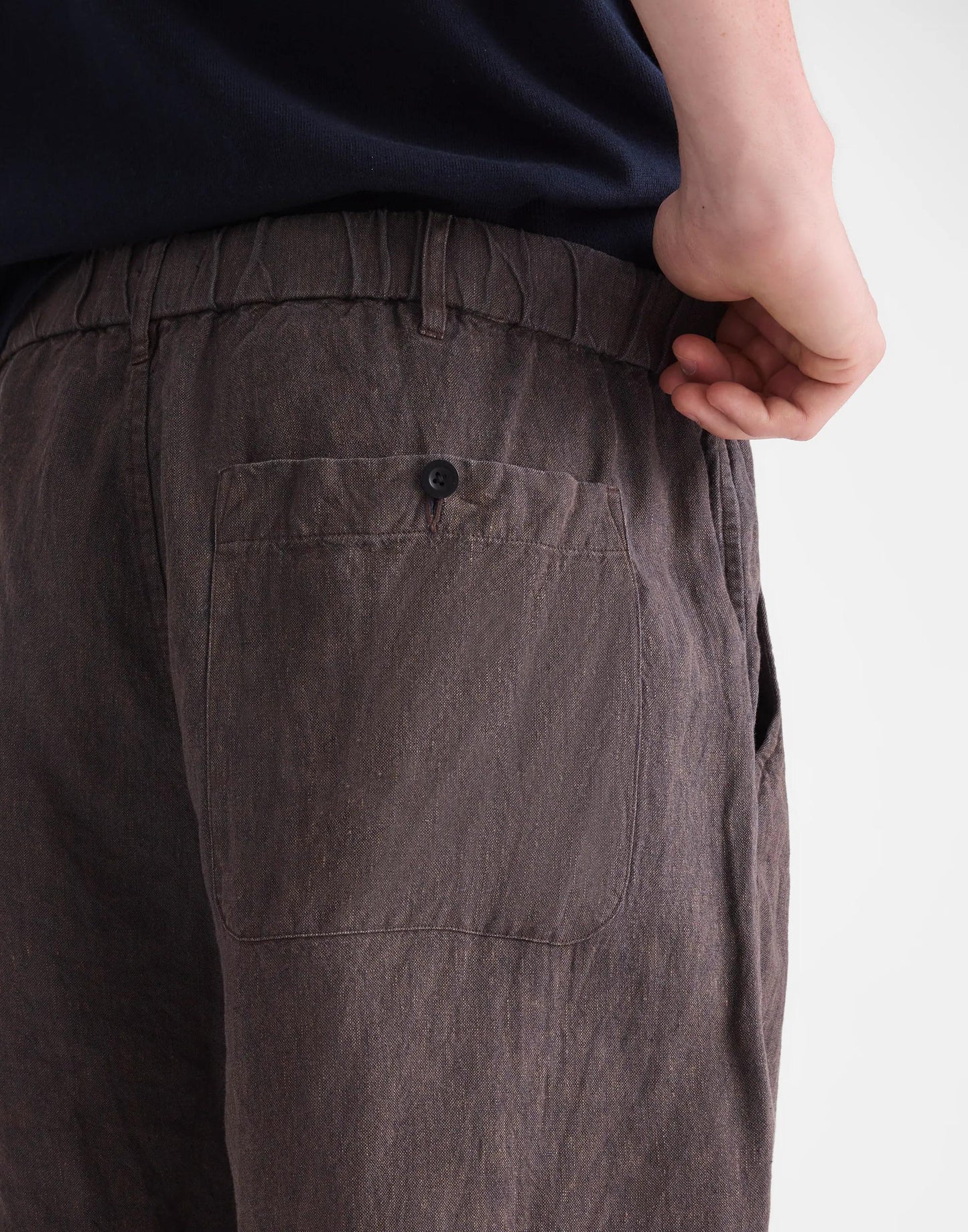 Madewell Pull-On Shorts in Linen