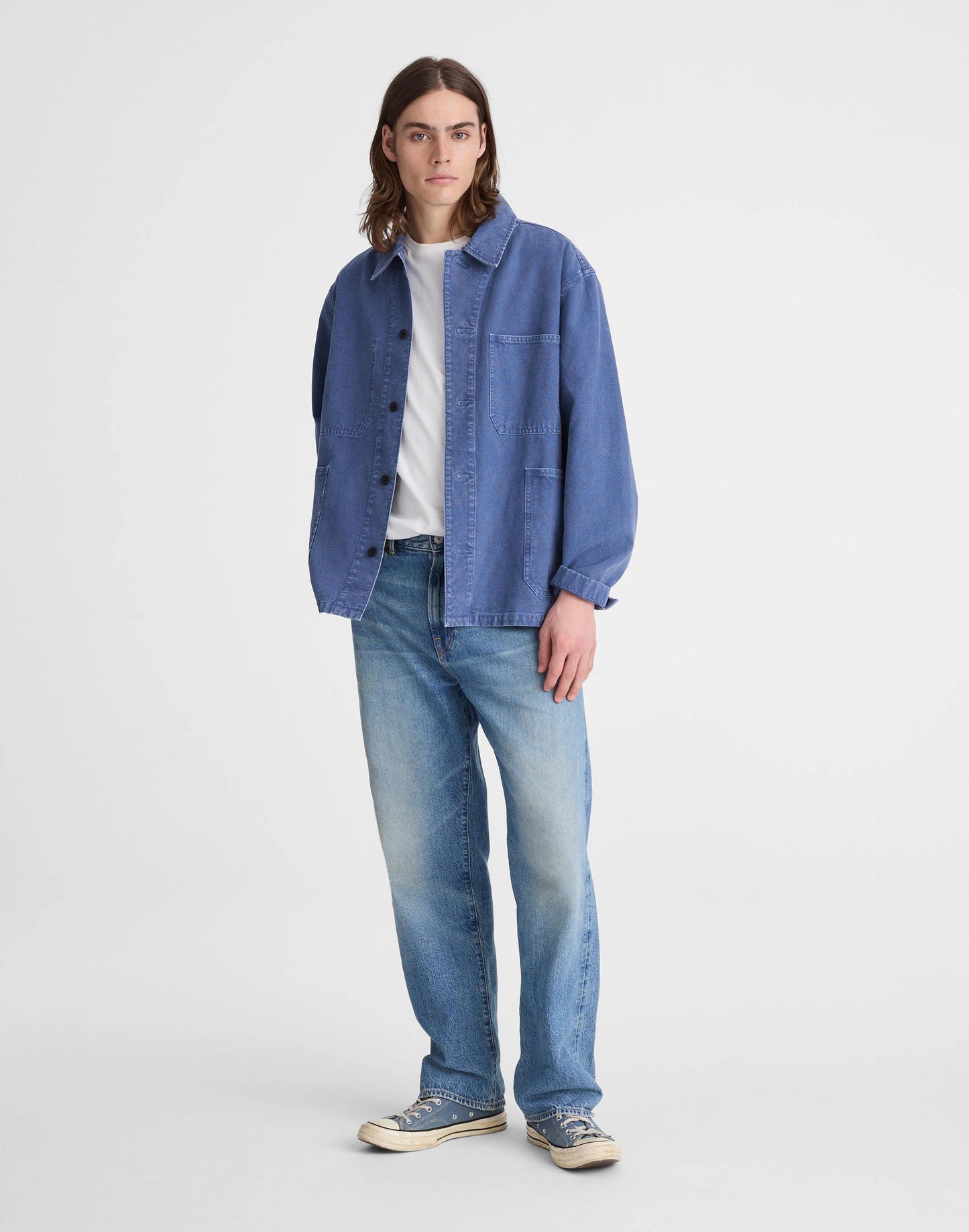 Madewell The 1991 Loose Straight Jean in Summerweight Denim
