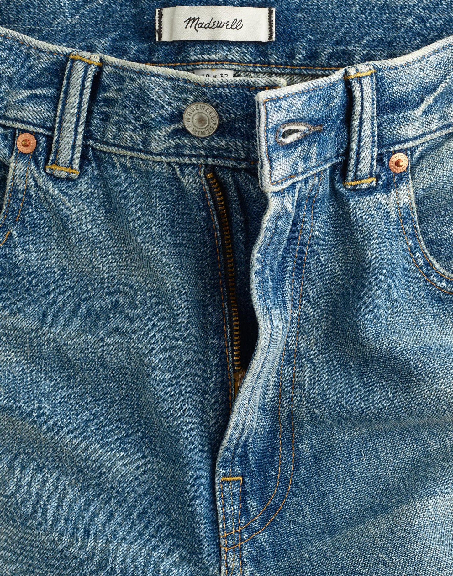 Madewell The 1991 Loose Straight Jean in Summerweight Denim