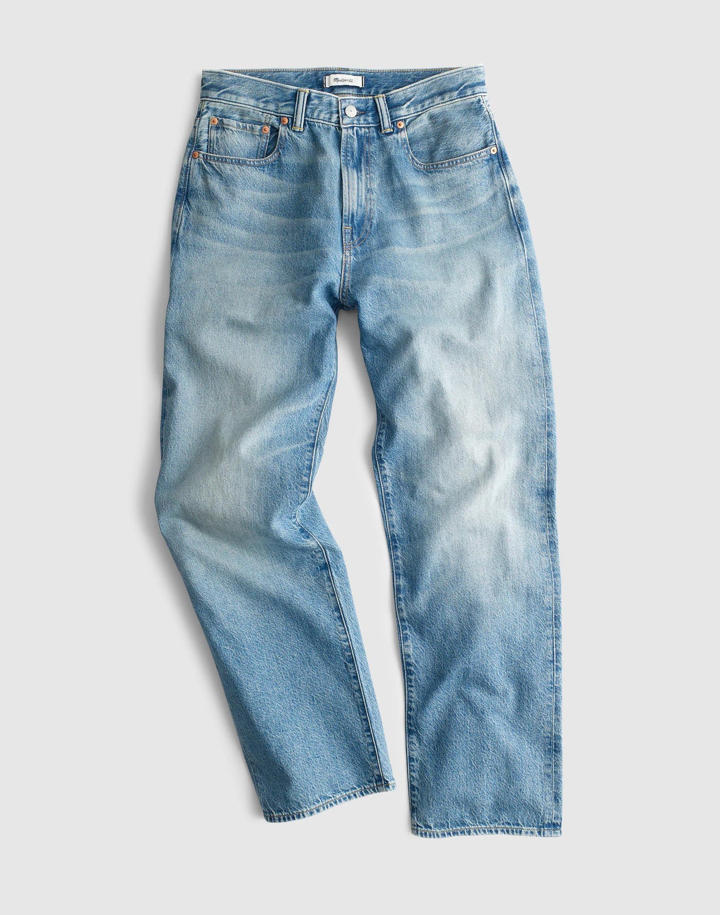 Madewell The 1991 Loose Straight Jean in Summerweight Denim