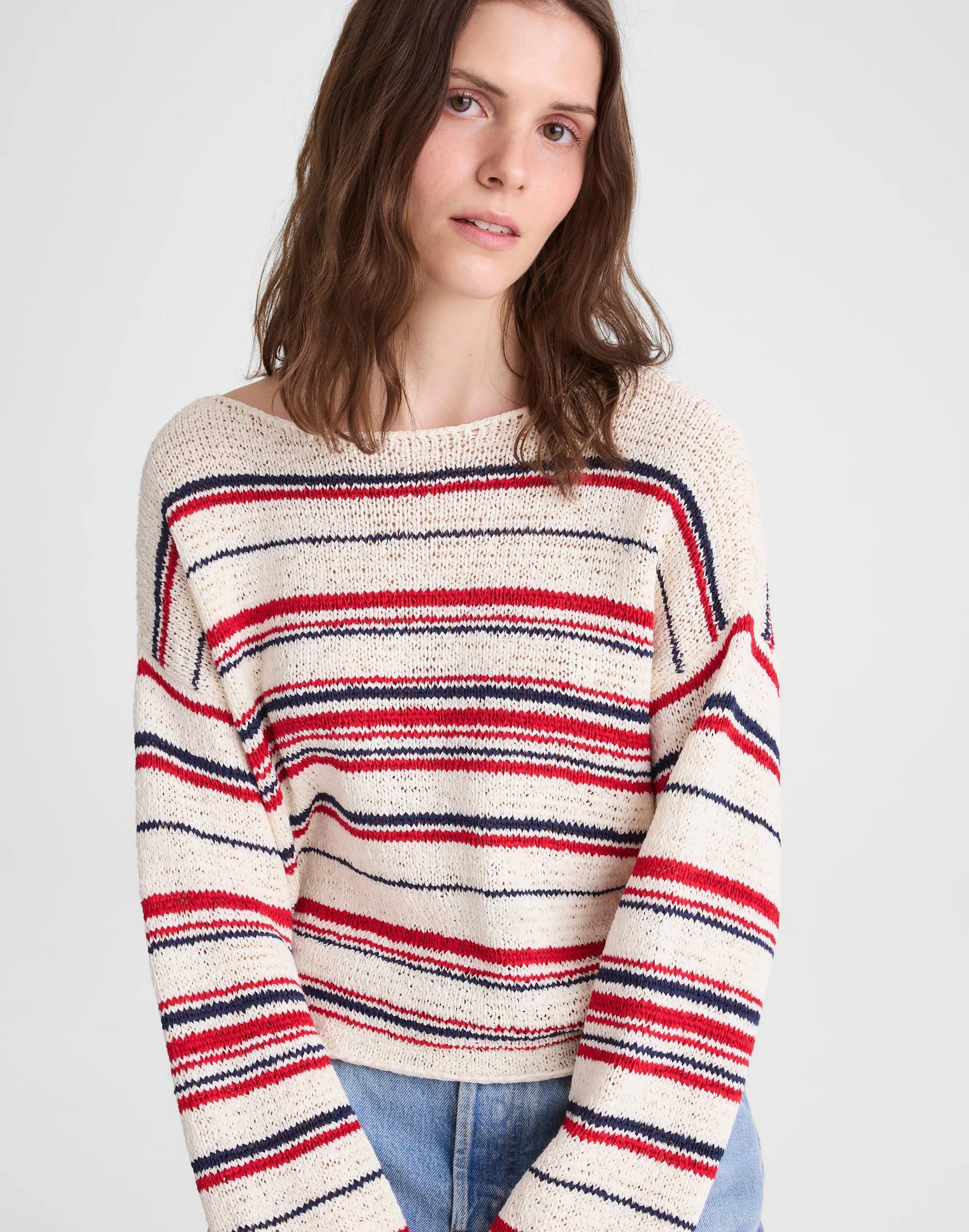 Madewell Boatneck Pullover Sweater
