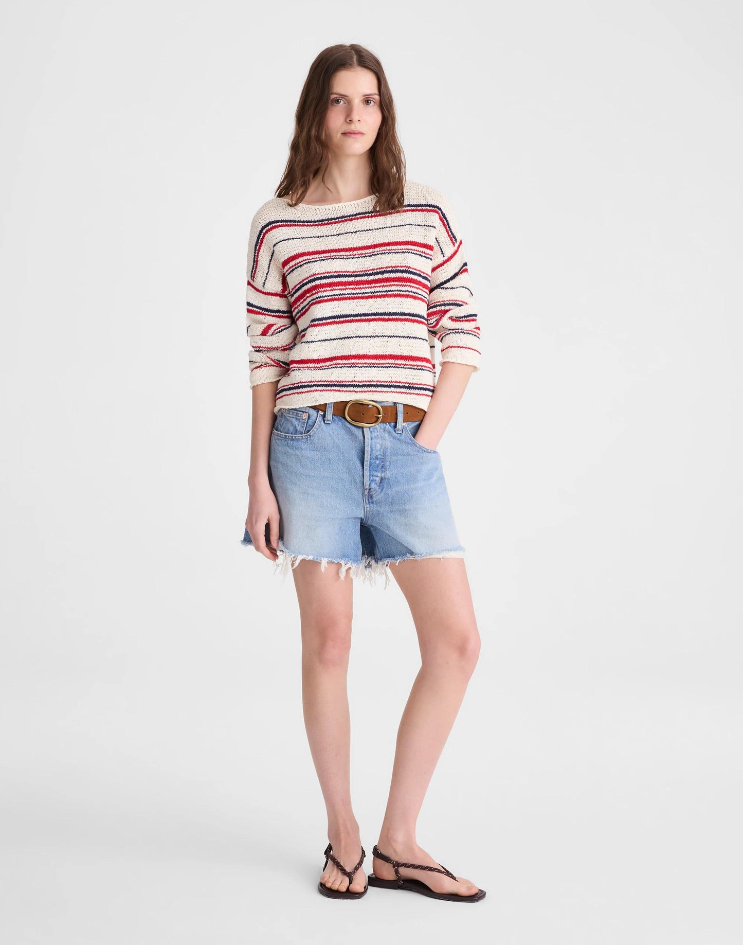 Madewell Boatneck Pullover Sweater