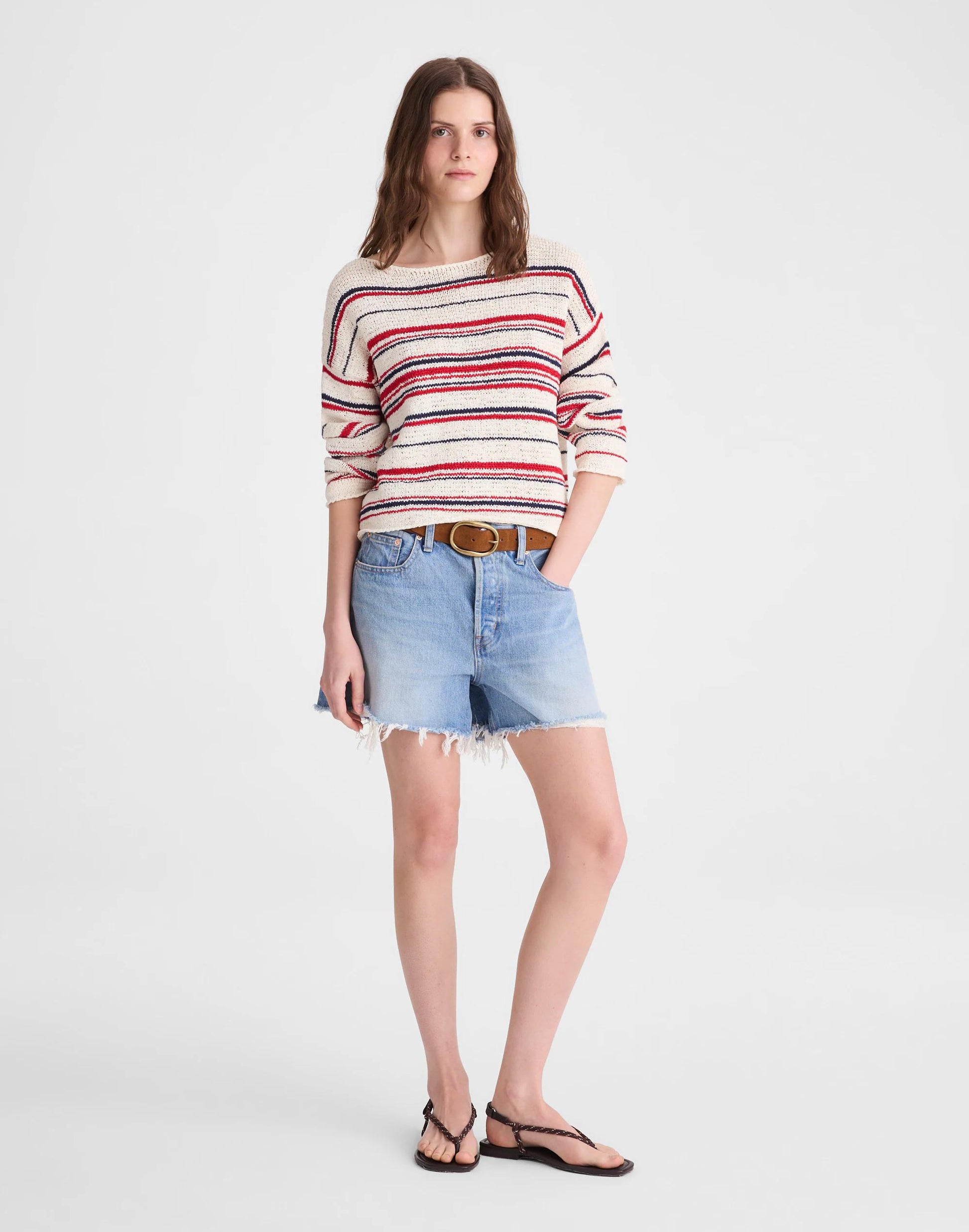 Madewell Boatneck Pullover Sweater
